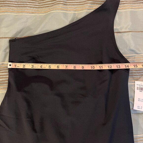 NWT Abercrombie & Fitch One-Shoulder Traveler Dress - S - Picture 11 of 13